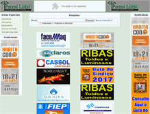 Tablet Screenshot of paranalistas.com.br